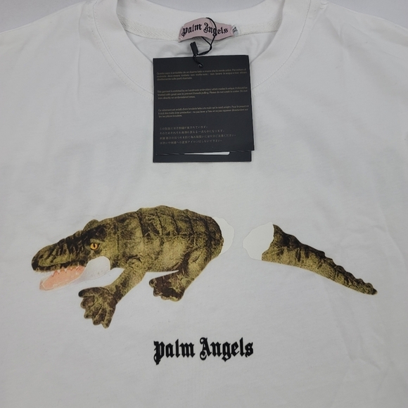 NWT Mens white crocodile tshirt - Picture 4 of 7